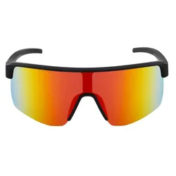 Dakota Sunglasses Soft Touch Black / Red Tips CAT3 unisex