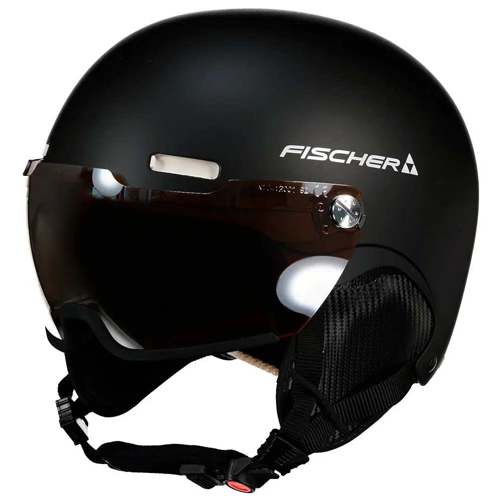Casque Visor Black / Red S unisex - fischer - FashionsVida