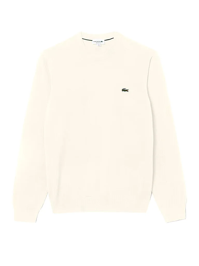 Lacoste Pull crème S - Lacoste - FashionsVida