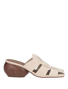 Mules & Clogs Damen Cremeweiß 37 Damen - Alohas - FashionsVida