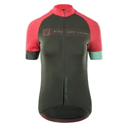 Maglia A Maniche Corte Foxtrot Lds Forest Night / Azalea