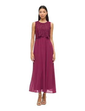 Robe Midi Sans Manches Milina Lace Anemone 44