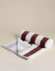 Pure Cotton Sand Resistant Beach Towel Spice Mix