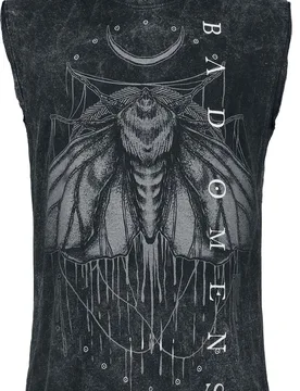 Tank-Top - Shadow Moth - S bis 4XL - für Männer - Größe XXL - grau - EMP exklusives Merchandise! - Männer - male - Bad Omens - FashionsVida