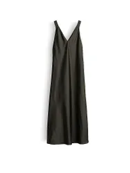Midikleid QOVA PURE dunkelgrün 36 damen