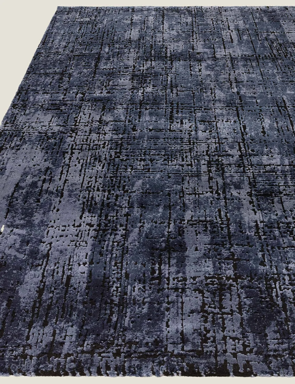 Kuza Abstract Woven Rug Blue - Asiatic - FashionsVida
