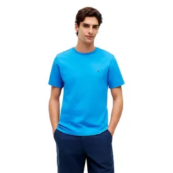 T-shirt à Manches Courtes Mw0mw39995 Regular Fit Blue Spell XS