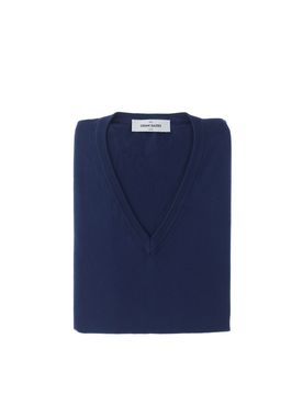 GRAN SASSO Gilet scollo V BLU 62