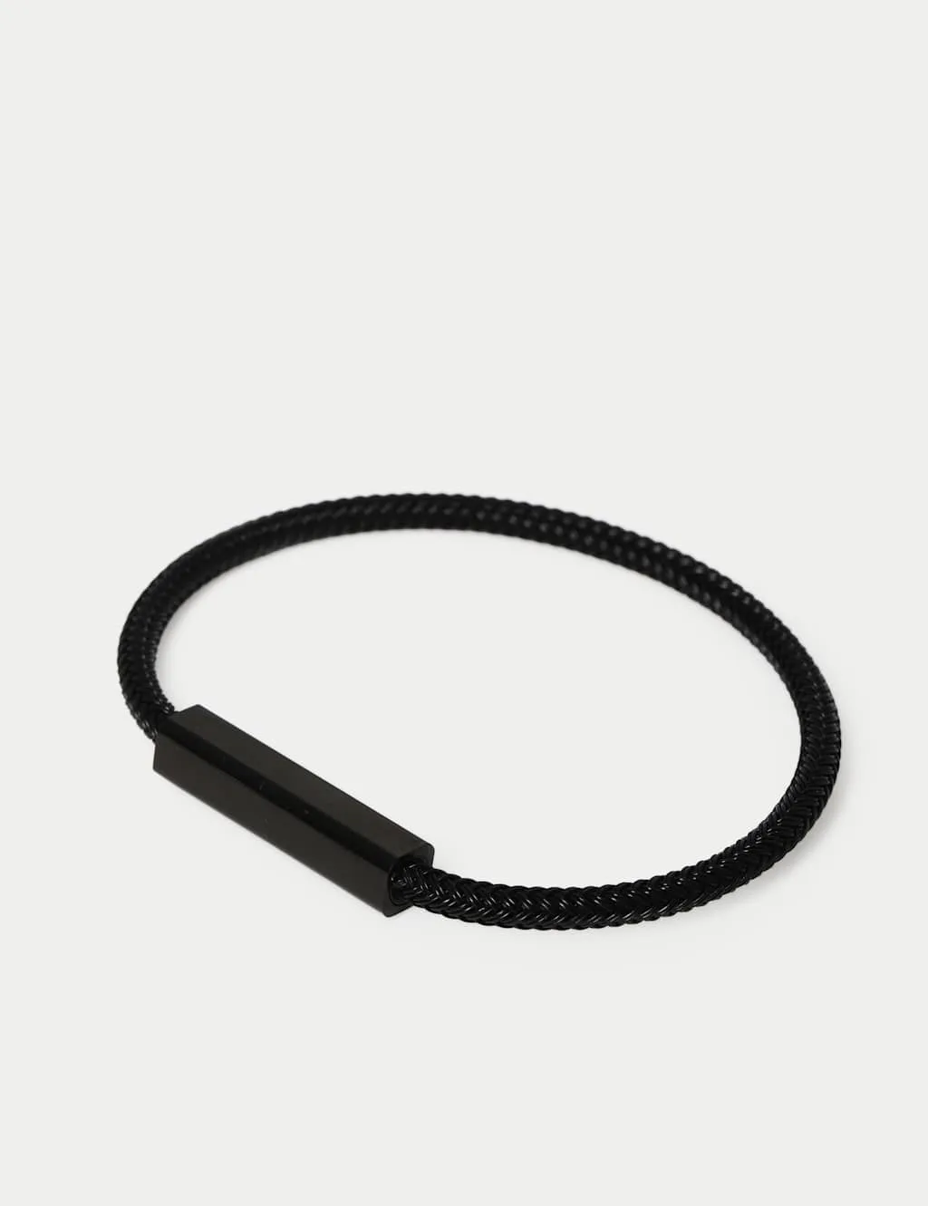 Wire Clicker Bracelet Black male - M&S - FashionsVida