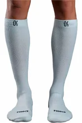Piernas cansadas calcetines running Blanco (45-47)