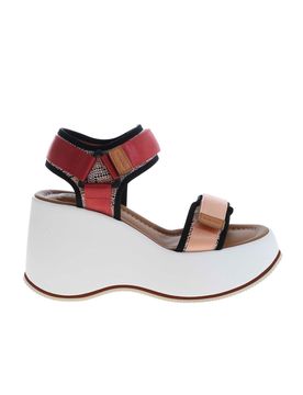 Sandali Astana rossi e rosa