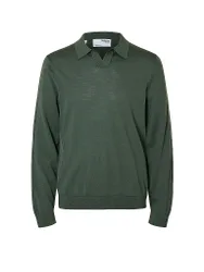 Pullover SLHTRAY vert foncé XXL