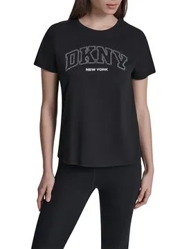 T-shirt à Manches Courtes Ny Logo Black L