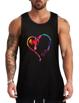 Teakwondo heart Tank Top Urban Casual Tank Top Streetwear Sleeveless Shirt - Aliexpress - FashionsVida