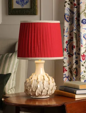 Chatsworth Ceramic Table Lamp Red Mix - Joules Home Lighting - FashionsVida