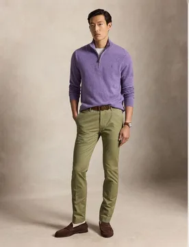 Pantalón chino de hombre Slim Fit elástico - Polo Ralph Lauren - FashionsVida