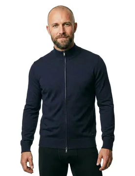 Sweat-shirt Zippé Balonso Dark Blue 3XL - BOSS - FashionsVida