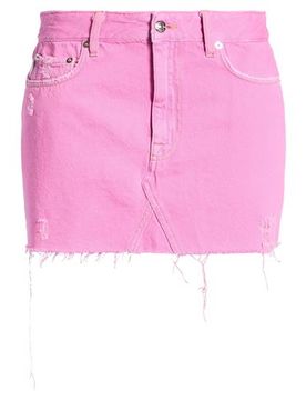 Jeansrock Damen Fuchsia 26,28 Damen