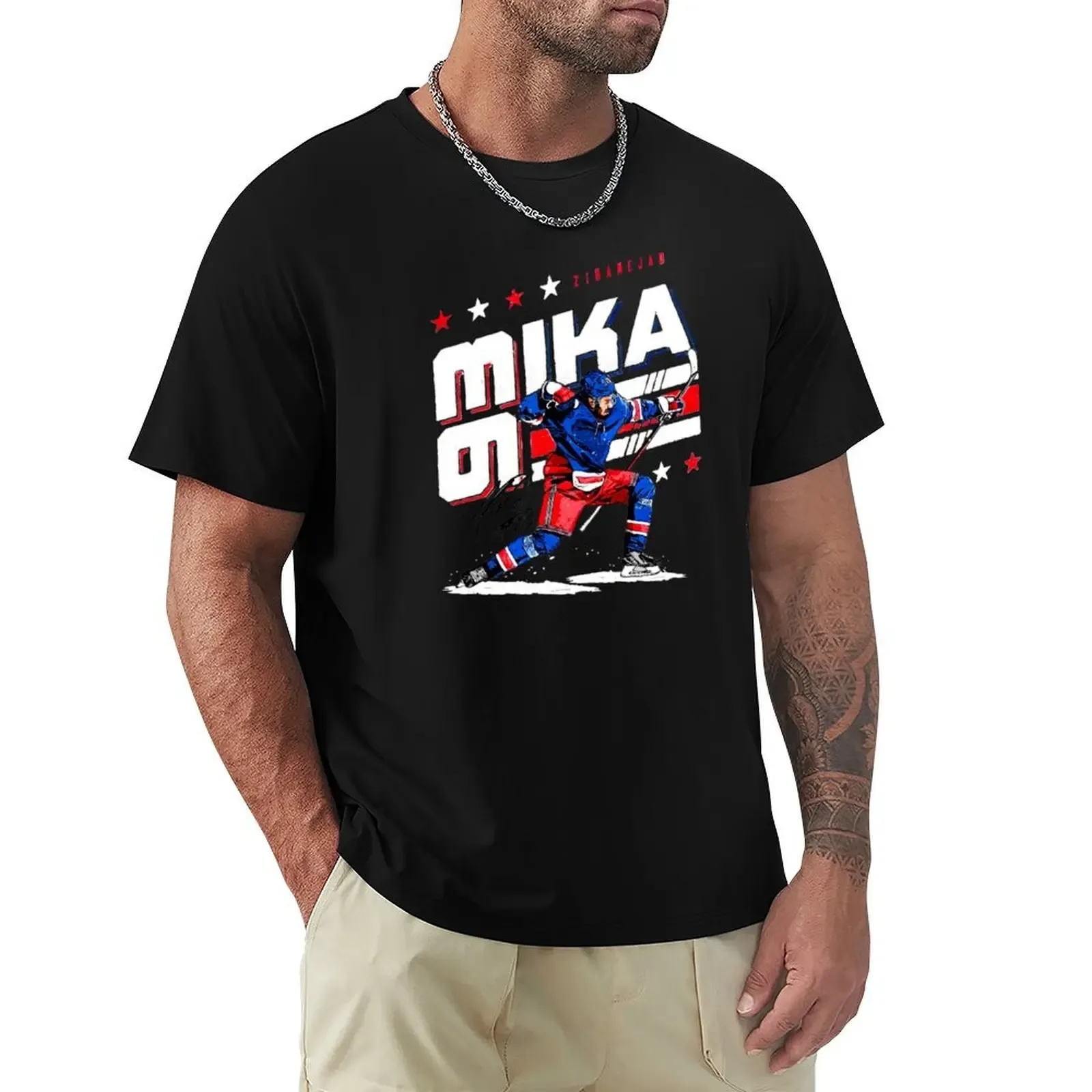 Mika Zibanejad T-Shirt Sport Basic Moisture Wicking Tee - Aliexpress - FashionsVida