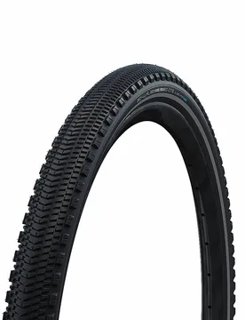 Pneumatico per bicicletta G-One Overland 365 40-622 strisce riflettenti nero - Schwalbe - FashionsVida