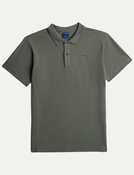 Regular-Fit Poloshirt Grün L