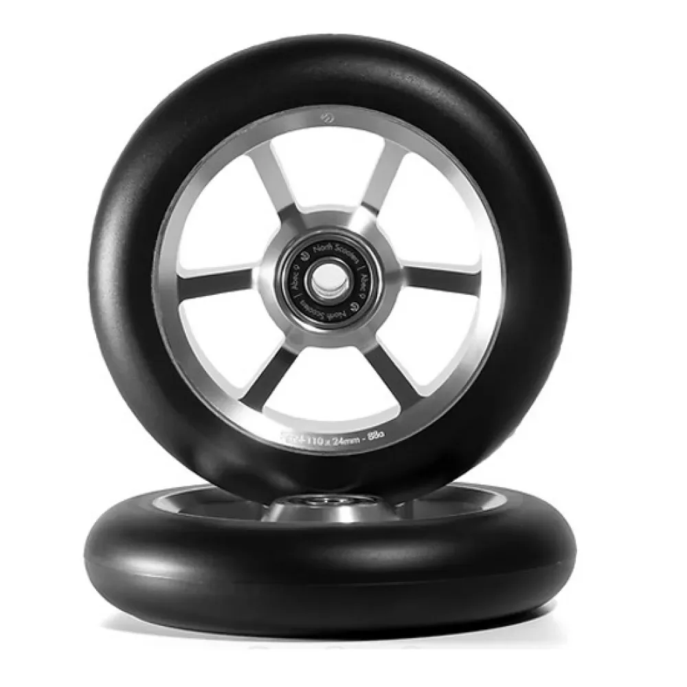 Roue De Scooter Signal V3 30mm Pu Silver / Black One Size unisex - North - FashionsVida