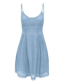 ONLY Vestido azul denim