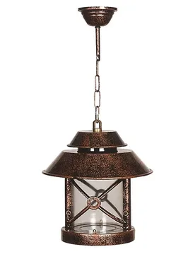 Plafonnier 26x26x56 Cm Brown One Size - Wellhome - FashionsVida