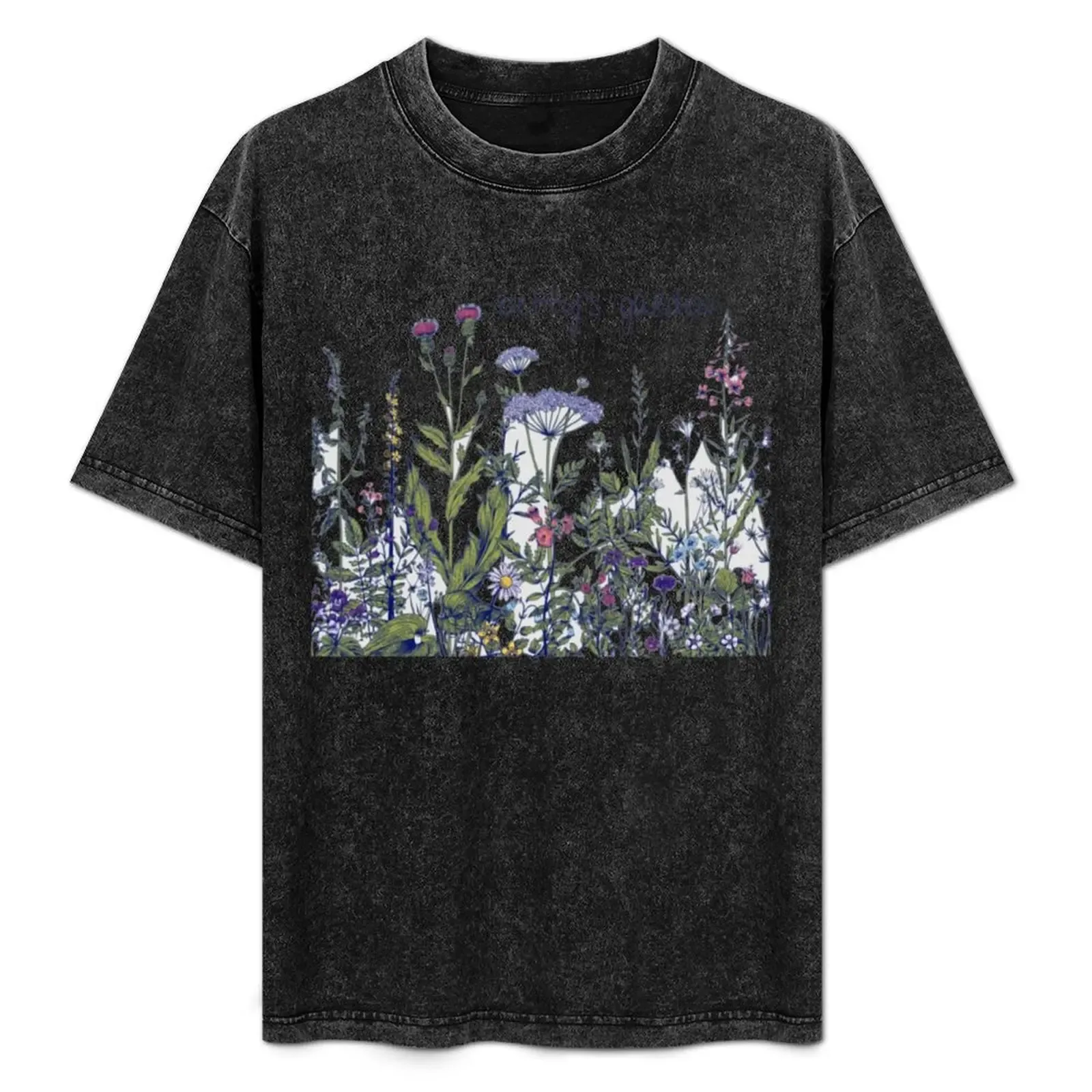 Album Art - Betty_s Garden T-Shirt Basic Plain Tee for Spring and Summer - Aliexpress - FashionsVida
