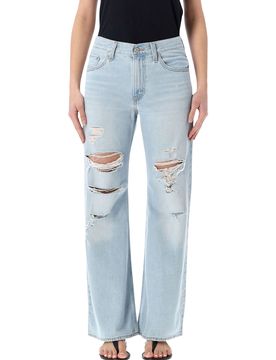 Loose Bootcut Jeans - Size 26
