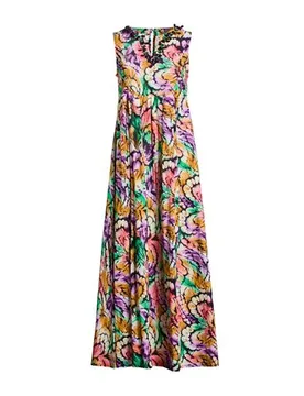 Maxi-Kleid Damen Violett L,M,S Damen - CONNOR & BLAKE - FashionsVida