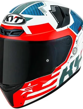 Casco Moto Integrale TT-COURSE FUSELAGE Rosso taglia XS - KYT - FashionsVida