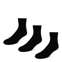 Pack Active Dry Quarter Unisex Socken - Schwarz - Größe 27-34 Black 27-34