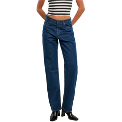 Jeans Straight Fit Mid Deep Blue Washed 32