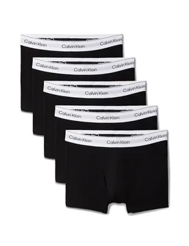 Pack Cotton Rich Relaxed Dart Trunks Black male - Calvin Klein - FashionsVida
