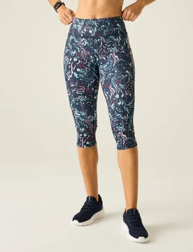 Women's Influential 3/4 Legging Pants in Mid Navy Size: 18 - Mid Navy - Size: 18 - Dare 2b - FashionsVida