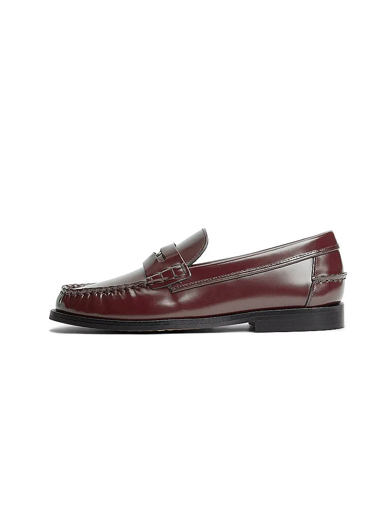 Loafers TH PENNY BAR dunkelrot 41 damen - Tommy hilfiger - FashionsVida