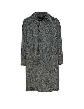 Abrigo de lana HARRIS gris S