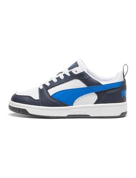 Sneakers Bianche e Blu Rebound V6 Low Jr 38