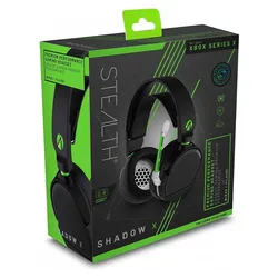 Casque Gaming Shadow X Black One Size unisex