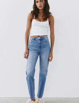 Jeans Slim A Vita Alta