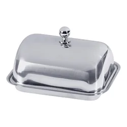 Isotherm-Butterdose silber