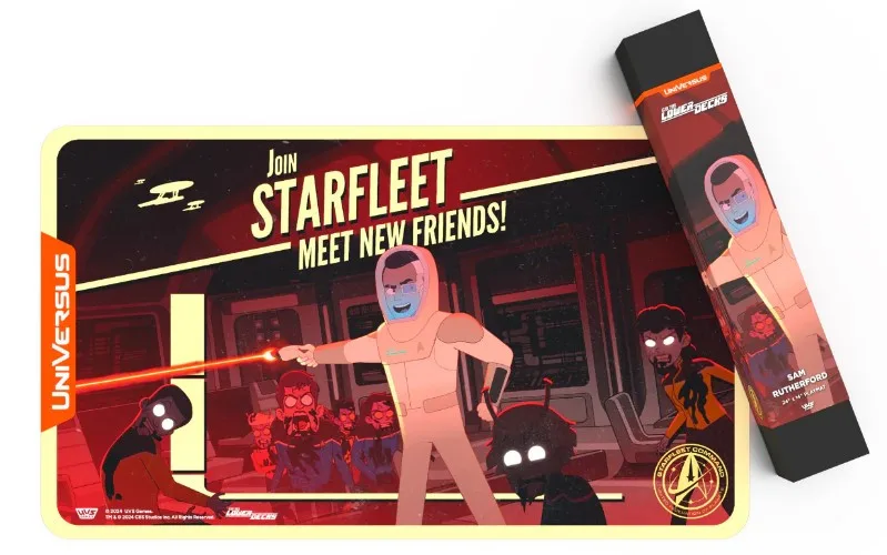 Star Trek: Lower Decks Playmat - Rutherford - UVS Games - FashionsVida
