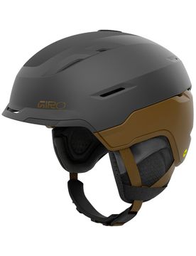Casque de ski Tor Spherical Mat Mettalic Coal/Tan für Herren Größe 55.5 59 cm Grau