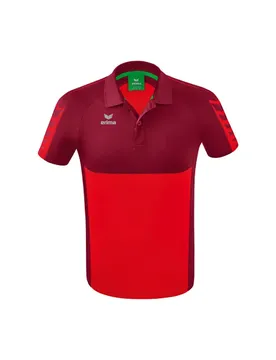 Polo à Manches Courtes Six Wings Red / Bordeaux 3XL