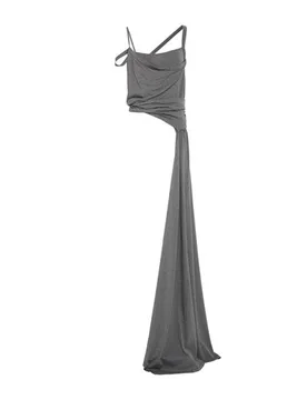 Top Mujer Gris 32,34,36,38,40 Mujer - The Attico - FashionsVida