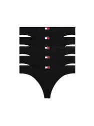 String confezione da 5 nero nero M