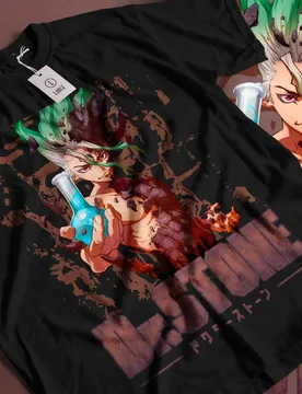 Dr. Stone T-Shirt Senku Ishigami Ryusui Asagiri Seiyuu Vintage Shirt Gift 149 - Aliexpress - FashionsVida
