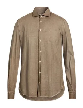 Camisa Hombre Caqui 40 Hombre - Boglioli - FashionsVida