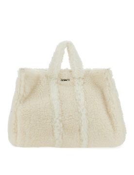 Sunnei Borsa in pile Teddy